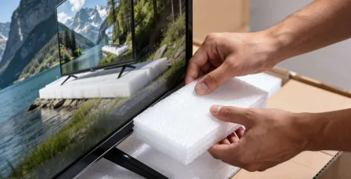 PROTECTION EN EPE POUR LES APPAREILS ELECTRONIQUES