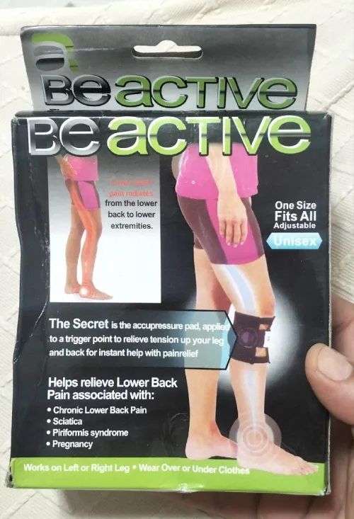 Ceinture Be active  الفعالة ضد الاام عرق النس والظهر والعضلات والتنميل