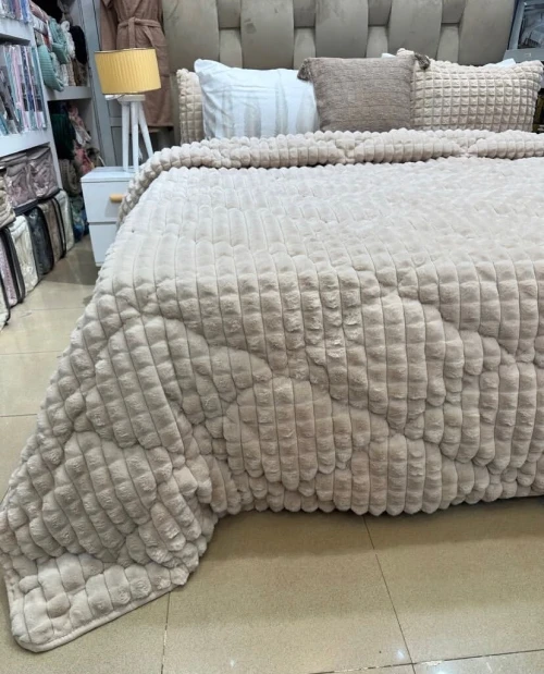 Une couette double face réversible de qualité supérieure