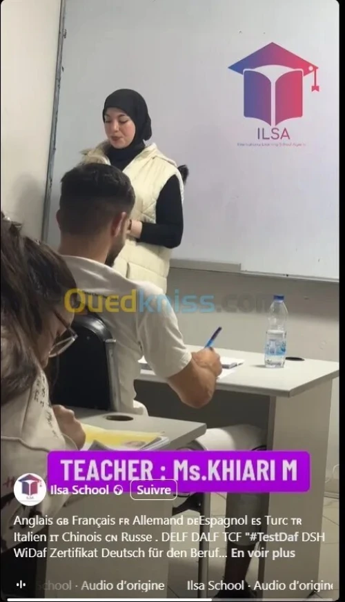 Ecole de langues Anglais TOEFL Français IELTS Allemand DALF Espagnol Italien Turc Russe Chinois TCF