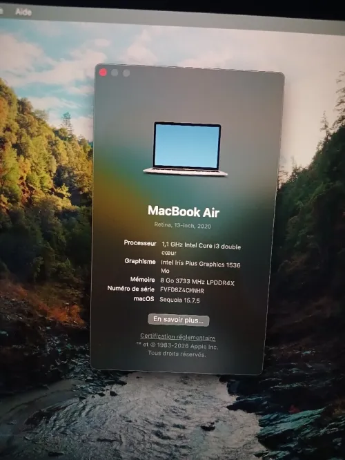 Mackbook air 2020