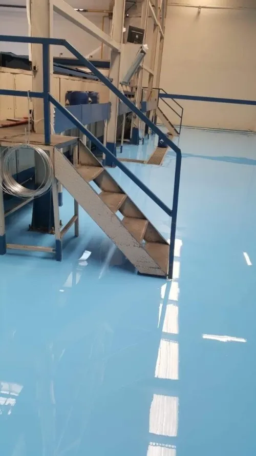 Revêtement de sol en résine époxy & polyuréthane