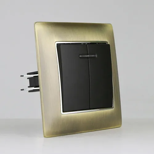 INTERRUPTEUR ZINNIA METAL ZINC ALLOY