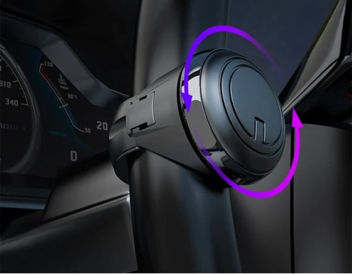 Roulement en métal rotatif à 360 degrés volant de voiture