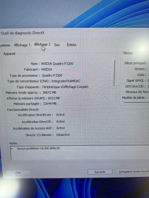 Dell Precision 7730 64Go RAM / Quadro P3200 6Go Workstation 17" Ultra Puissante