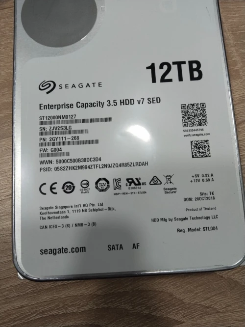 Disque dur SEAGATE 12Tb