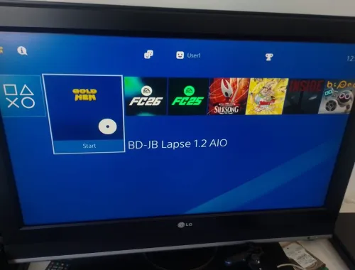 Playstation 4 Slim 500GB Flashée آخر نسخة  plein jeux 