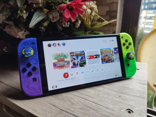 Nintendo switch oled édition splatoon