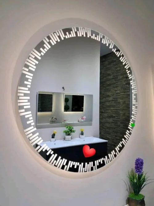 مرايا عصرية للحمامات باللاد مع التوصيل متوفر miroir sall de bain
