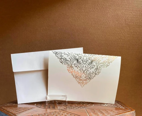 Carte d'invitation pour mariage et fêtes 