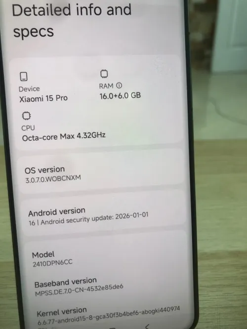 Xiaomi Xiaomi 15 Pro