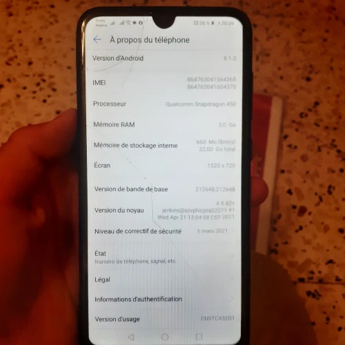 Huawei .Huawei y7p