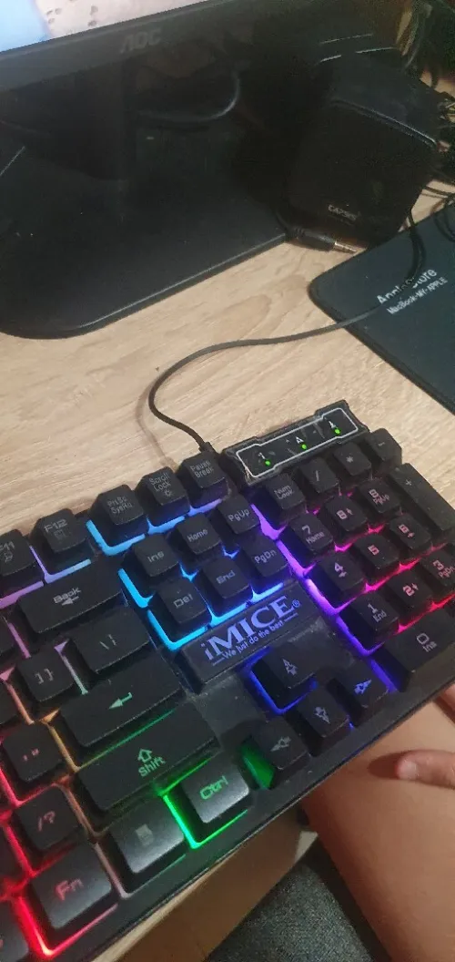 كلافي مستعمل MICE Gaming Keyboard AK-800