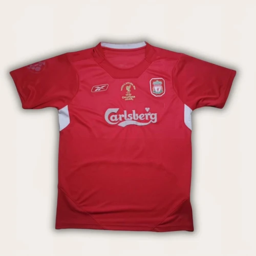 Maillot liverpool original final istanbul 2005 flocage t9il caba
