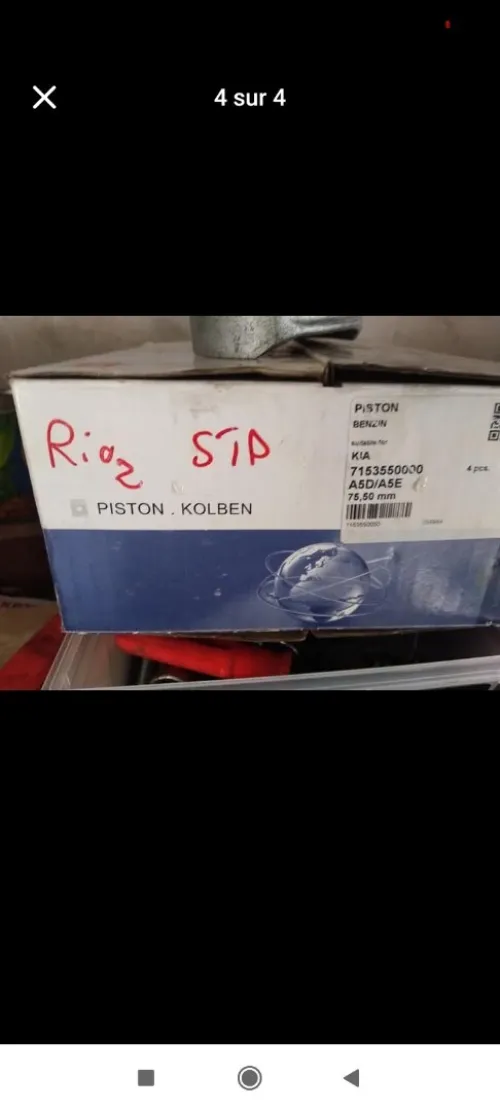 3 piston std kia rio 2