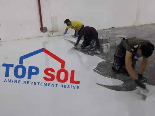 Résine époxy sol 