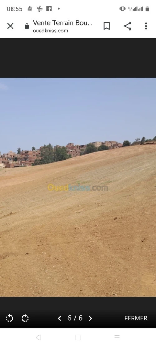 Vente Terrain Boumerdès Boudouaou