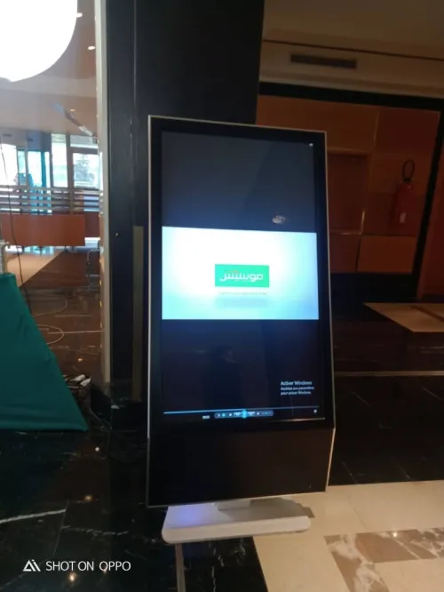 Location de totems tactiles et bornes interactives