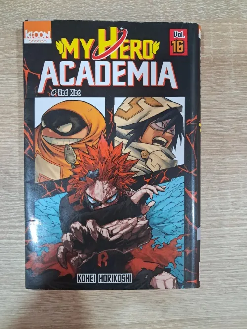 MY HERO ACADEMIA TOME 16 PAS CHERE
