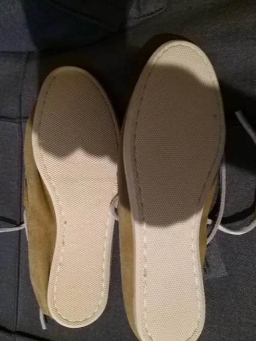mocassin femme en daim