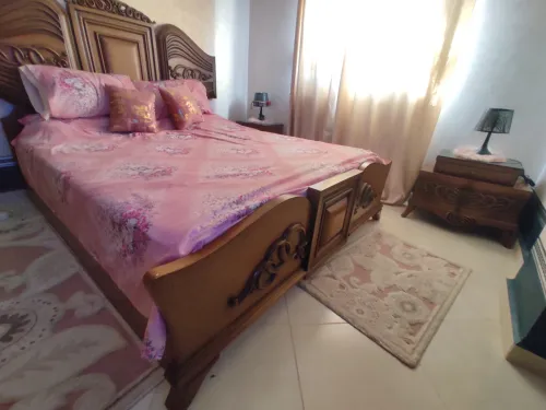 Chambre couchée à Égypte 