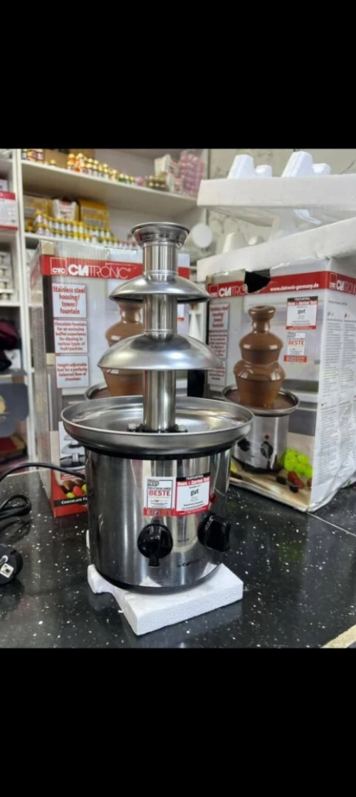 Fontaine chocolat clatronic نافورة شوكولاطة