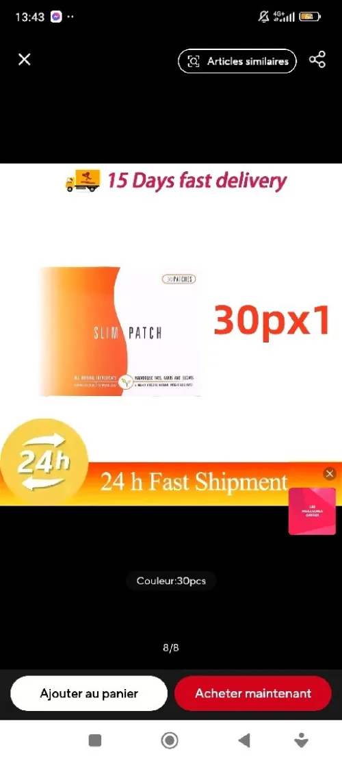 Patche minceur -09 kg par mois 