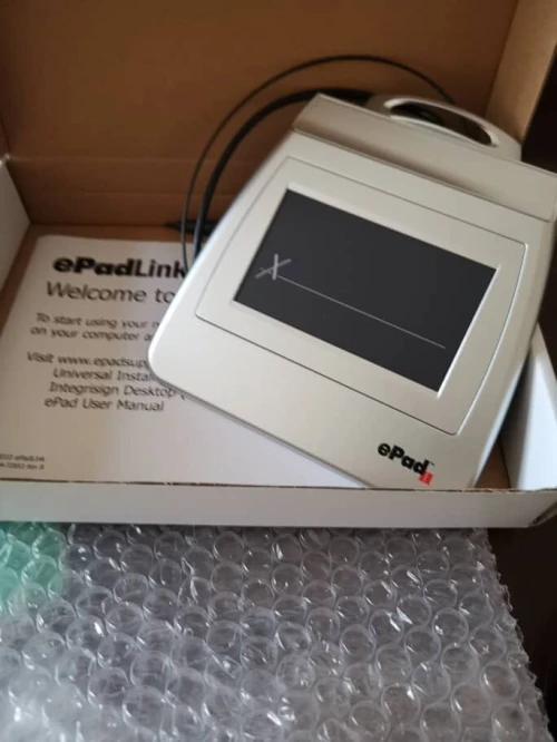 Tablette de Signature  Epad2 pour APC 