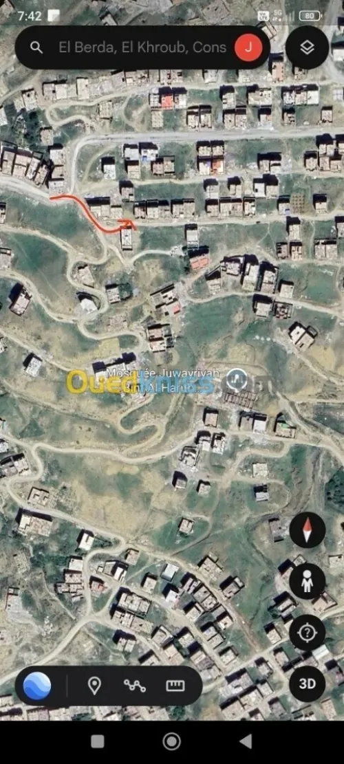 Vente Terrain Constantine Constantine