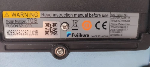 Soudeuse fibre optique FUJIKURA 70S