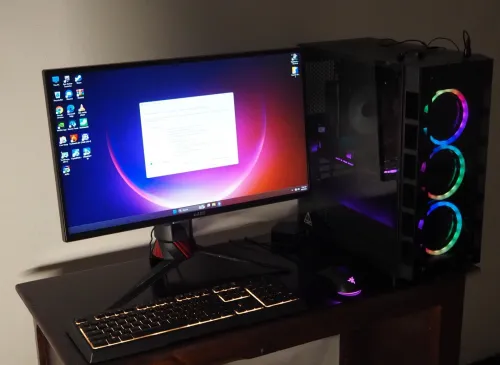 pc gamer avec ecran