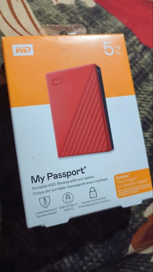 Disque dur externe WD 5 TB