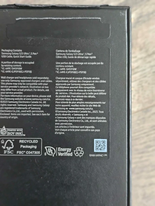 Samsung S 23 ULTRA 256 S 24 ultra 256