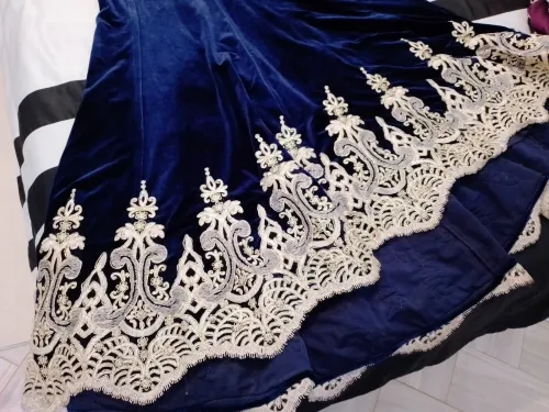 Robe sirène velours