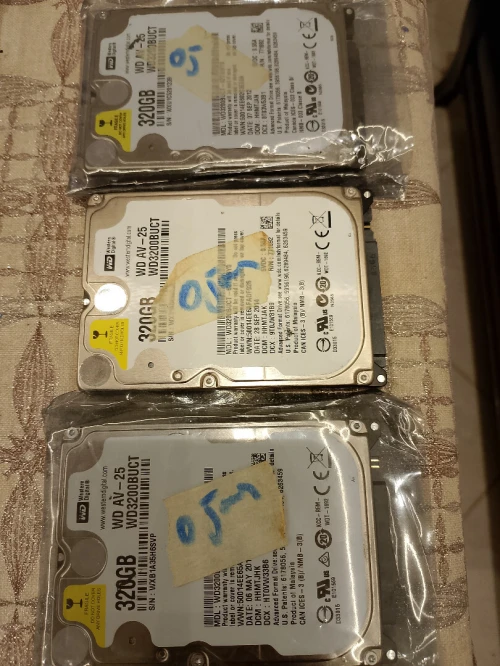 DISQUE DUR 2.5 320GB WD LAPTOP