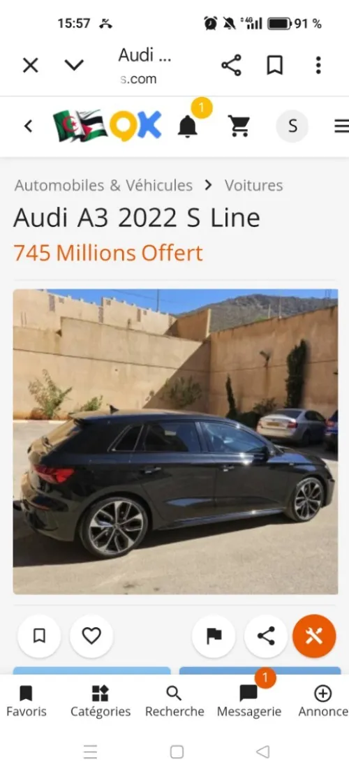 Audi A3 2022 S Line