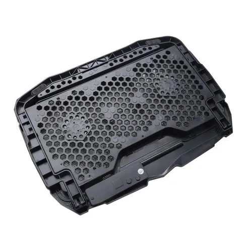 Refroidisseur Laptop Réglable avec 2 Ventilateurs & 2 Ports USB 2.0  Antidérapante CP300 CAPSYS
