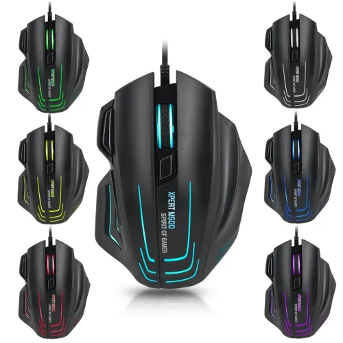 Souris Gaming Usb Capteur Optique 8000 Dpi - 7 Boutons Programmable Xpert-M500 Spirit Of Gamer