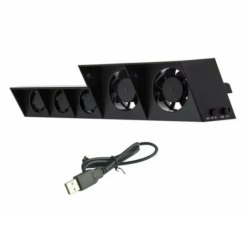 Refroidisseur avec 5 ventilateurs Super Cooling Fan pour PS-4 TP4-005 DOBE