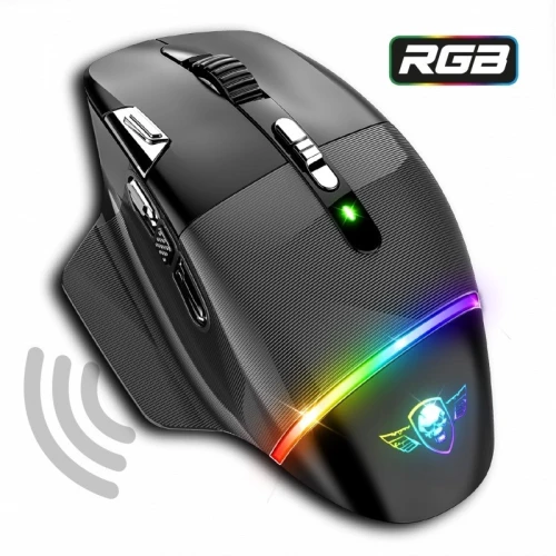 Souris Sans Fil pour Gamer 10000 Dpi 9 Boutons Programmables RGB Xpert-M800 Spirit Of Gamer