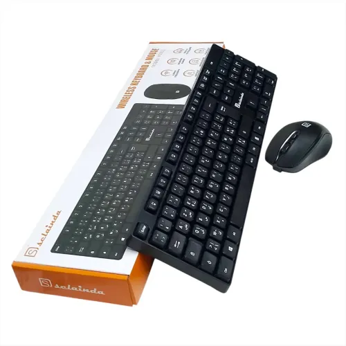 Combo Clavier et Souris Sans Fil KB5C21 Liberté Précision et Confort pour une Productivité Maximale