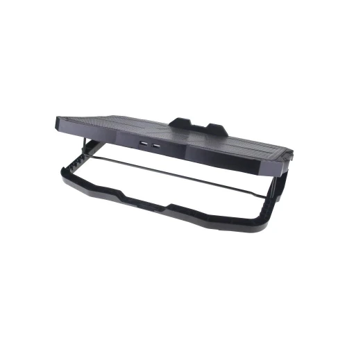 Refroidisseur Laptop Réglable avec 2 Ventilateurs & 2 Ports USB 2.0  Antidérapante CP300 CAPSYS