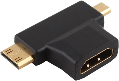 Adaptateur Connecteur Vidéo HDMI / Mini-HDMI / Micro-HDMI (Male et Femelle)