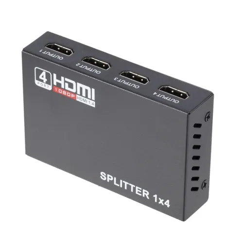 Splitter Répartiteur HDMI 1 Entrée 4 Sorties 1080P & 3D Version 1.4