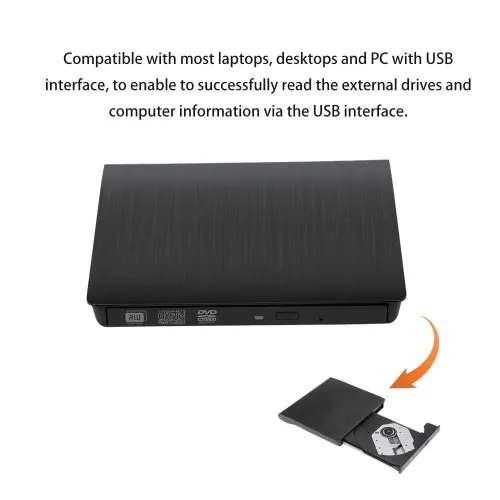 Graveur & Lecteur DVD Externe DVD-RW USB 3.0