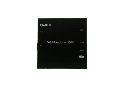 Convertisseur VGA & Audio vers HDMI 720P 1080P (Un seule sens VGA vers HDMI) 