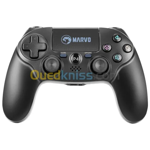 Manette Gaming Bluetooth Multi-Platform Pour Ps4 / PS3 / Windows GT-64 Marvo
