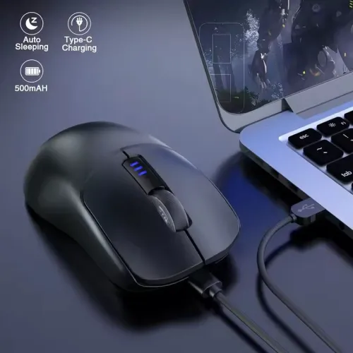Souris Gaming Professionnel Tri-mode BT 5.0, 2.4G, Filaire jusqu'à 10000DPI Rechargeable SC580 AULA