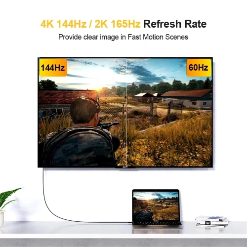 Cable USB Type C vers DisplayPort (DP) 8K 1.8 m 