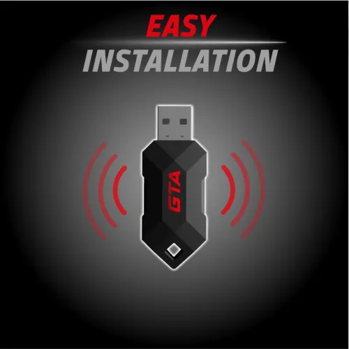 Manette Pro USB Sans Fil pour PC / PlayStation 3 / Android TV GTA-RFXGP ADVANCE